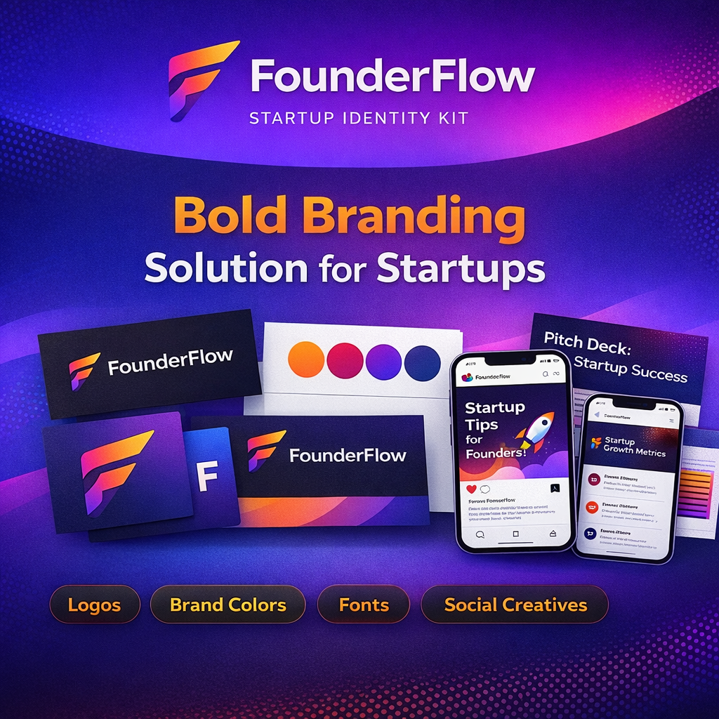 FounderFlow – Startup Identity Kit